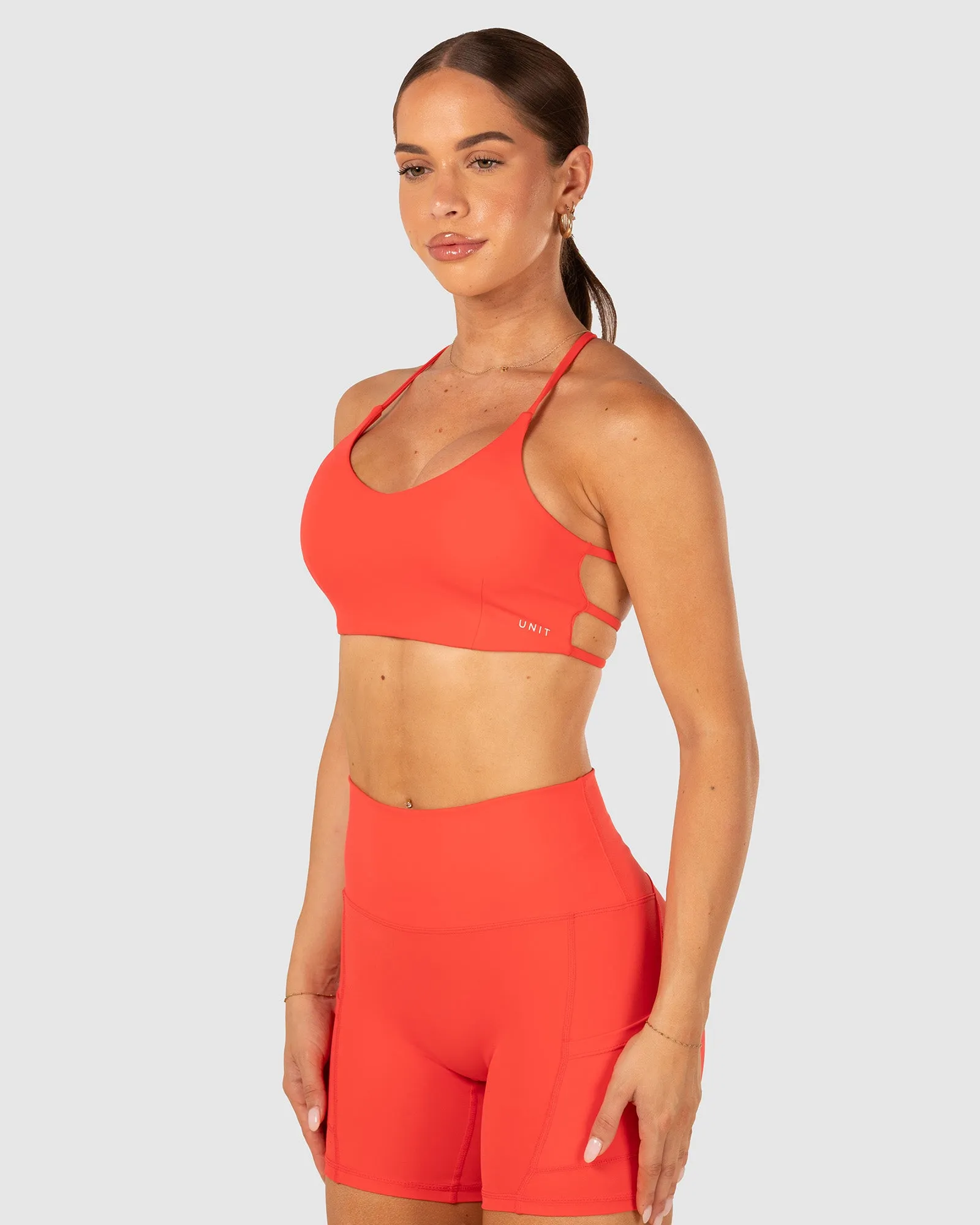 UNIT Ladies Flow Strap Sports Bra