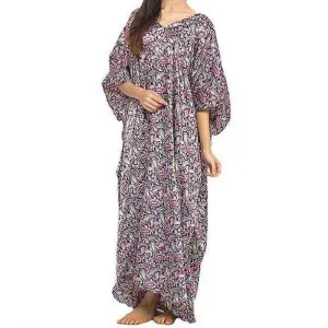 VALERIE SILK PRINTED KAFTAN