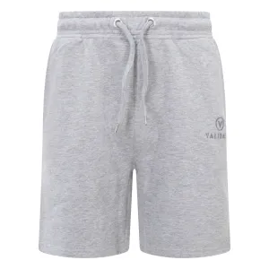 Validate Core Essentials Men's Stack Logo Shorts Heather Grey