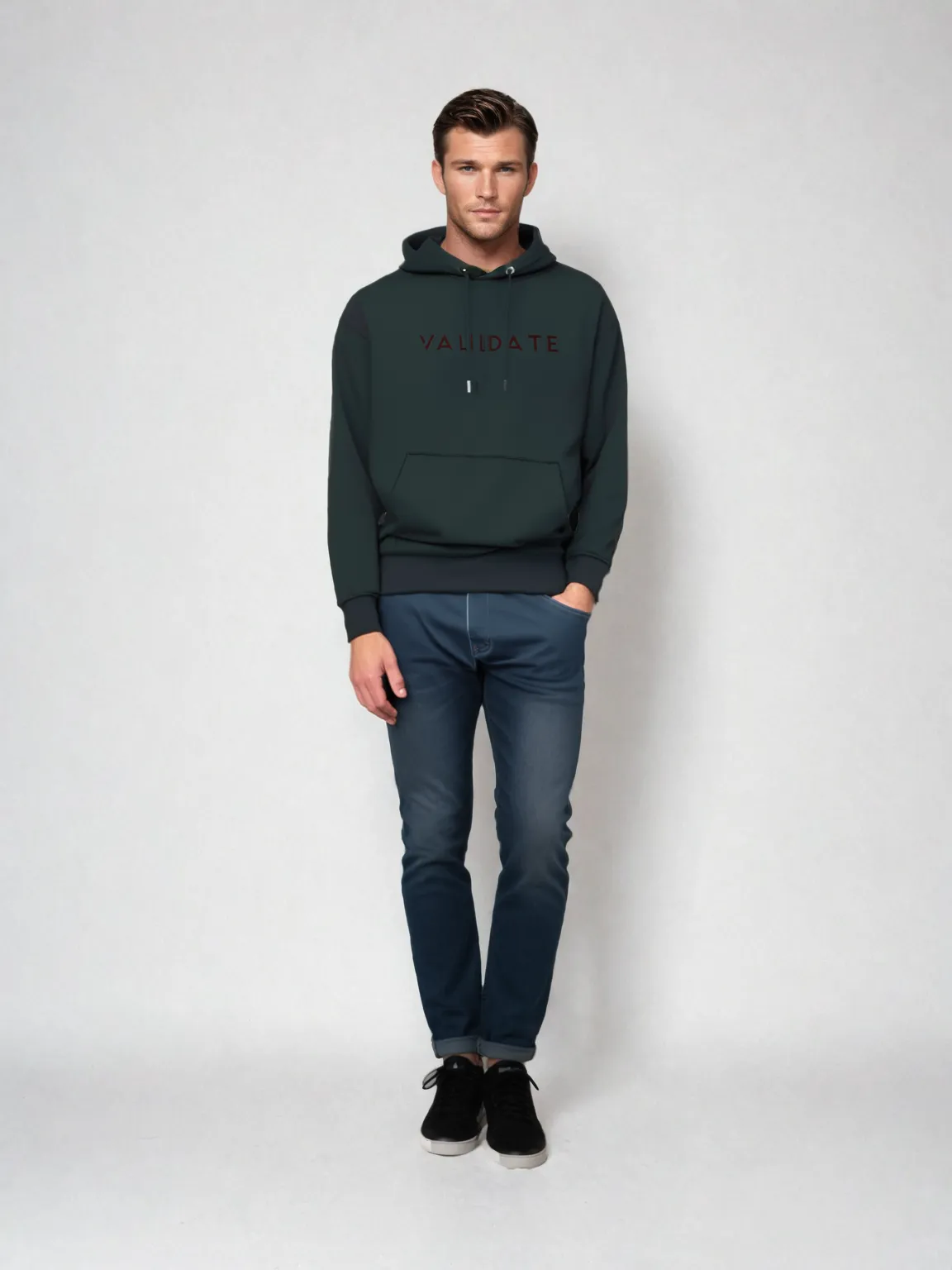 Validate Pioneer Hoodie Black