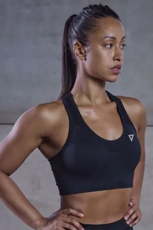 Validate Seamless Sports Bra Black