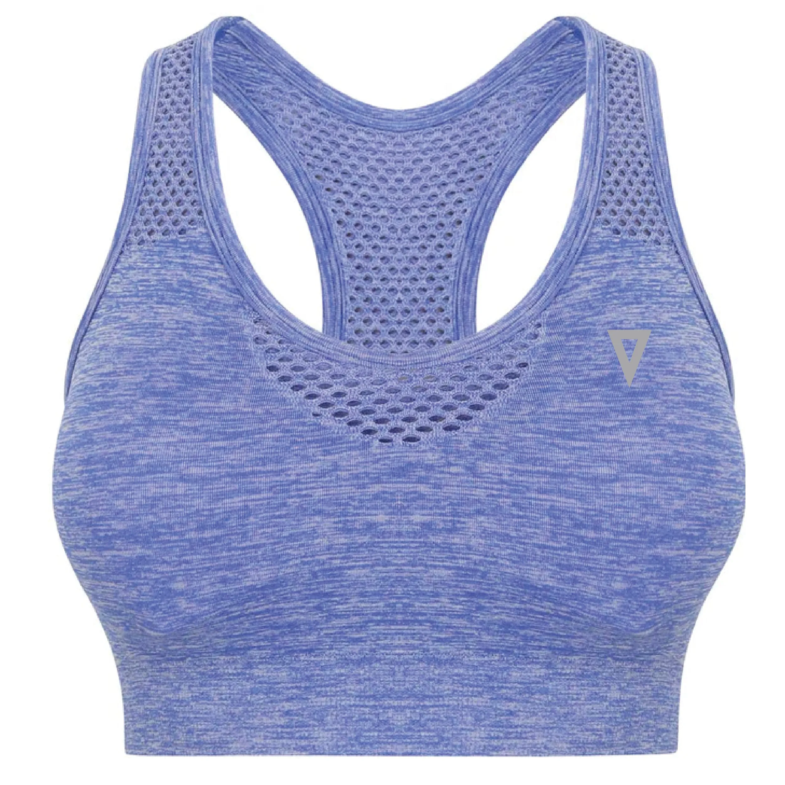 Validate Seamless Sports Bra Blue Marl