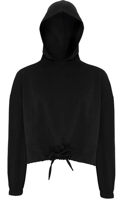 Validate Women's TriDri Cropped Hoody Black
