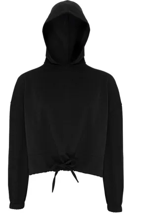 Validate Women's TriDri Cropped Hoody Black