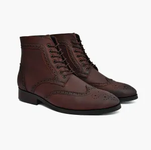 Vanguard Burgundy Boots