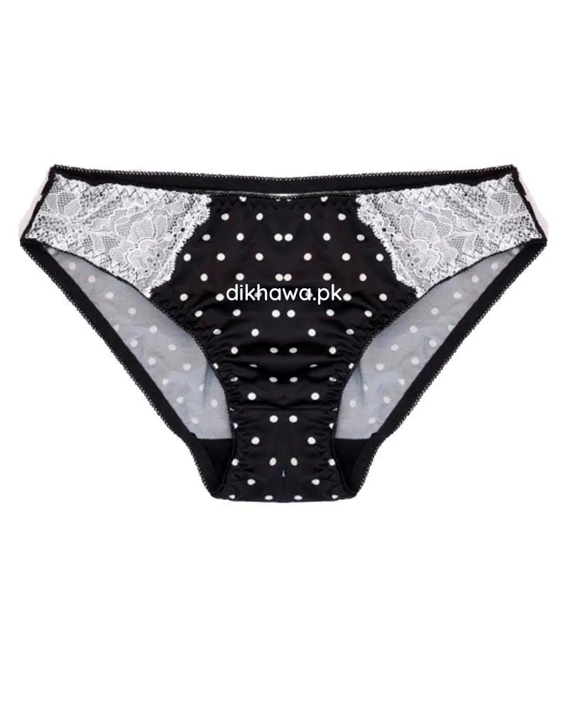 Victoria's Secret - Pushup Bra Panty Sets - Polka Dotted Lace Double Padded Bra- 2021