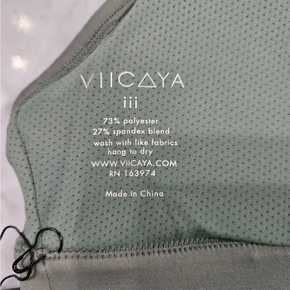 VIICAYA Vii Sports Bra NWT