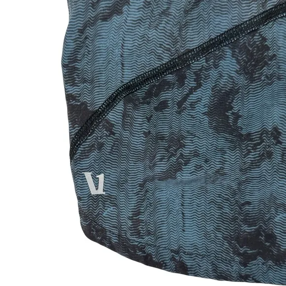 Vuori Black &amp; Blue Printed Active Shorts sz XS