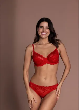 Wacoal Embrace Lace UW Bra - Red