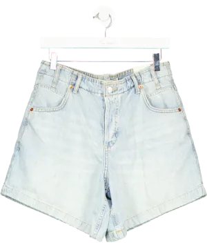 We The Free Blue Parker Long Shorts W26