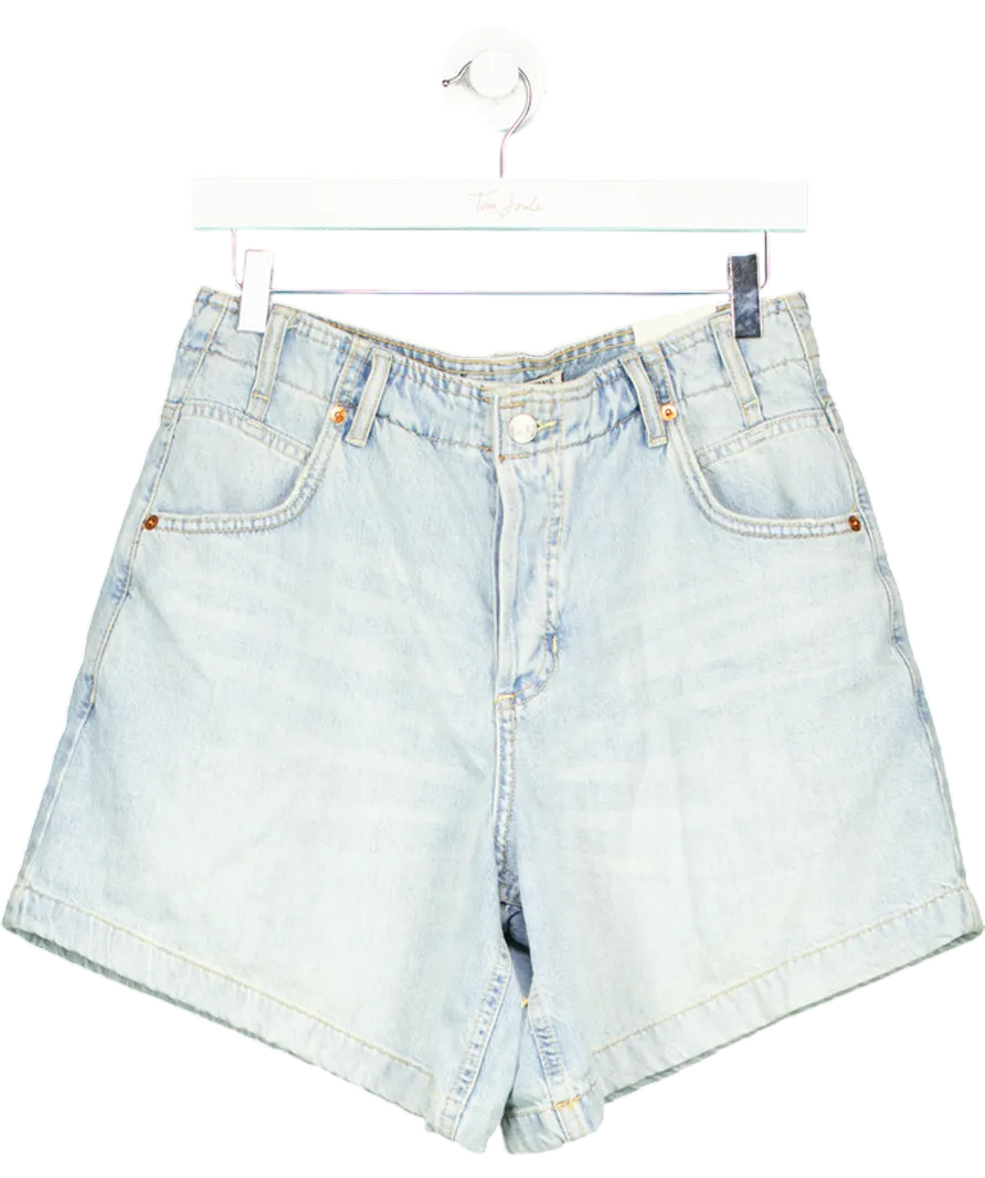 We The Free Blue Parker Long Shorts W26