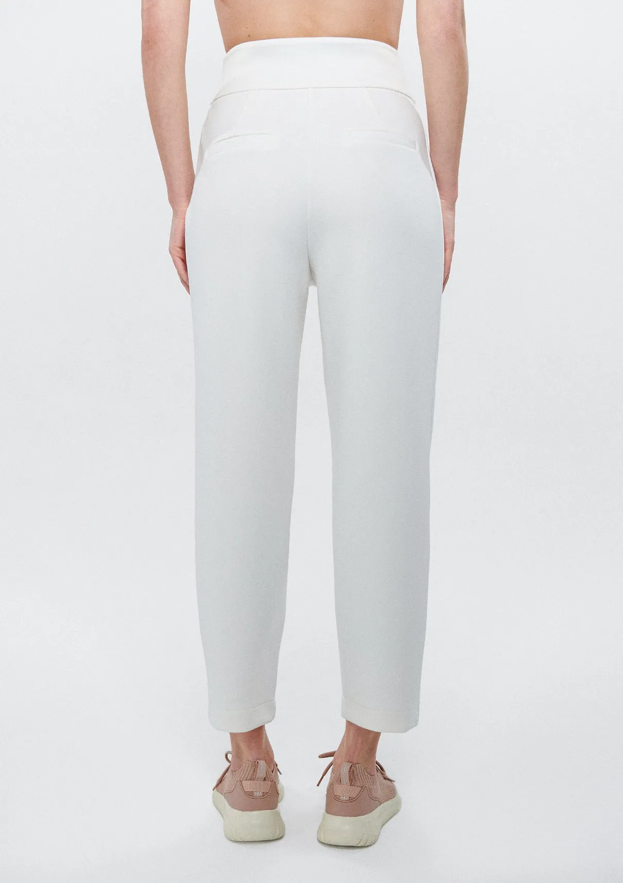 White Active Pants