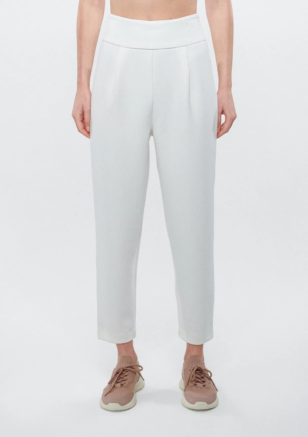 White Active Pants