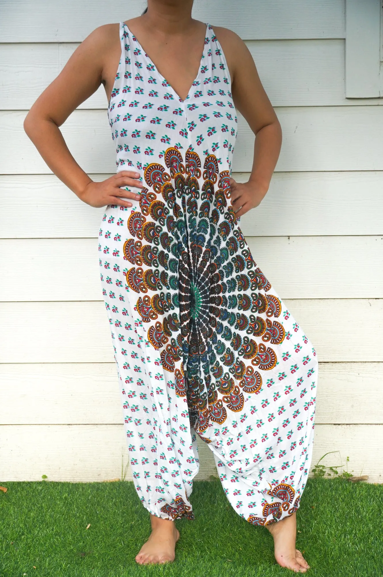 White Chakra Romper