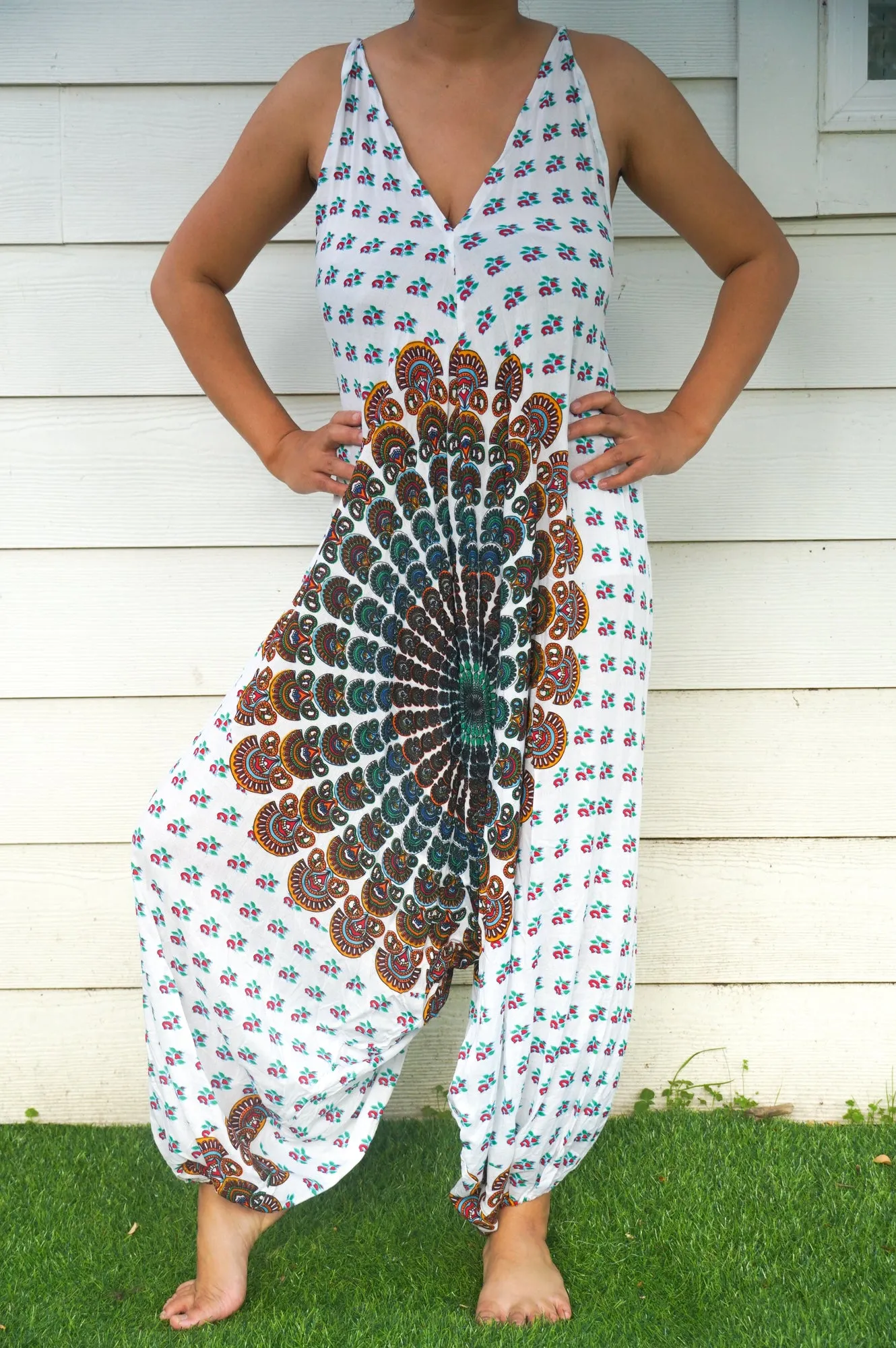 White Chakra Romper