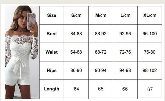White Lace Bodysuits For Women