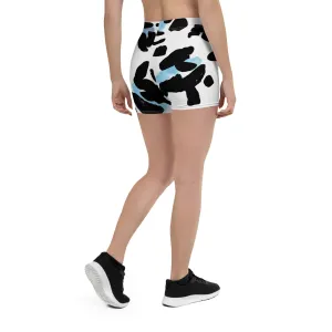 White lepo Gym Shorts