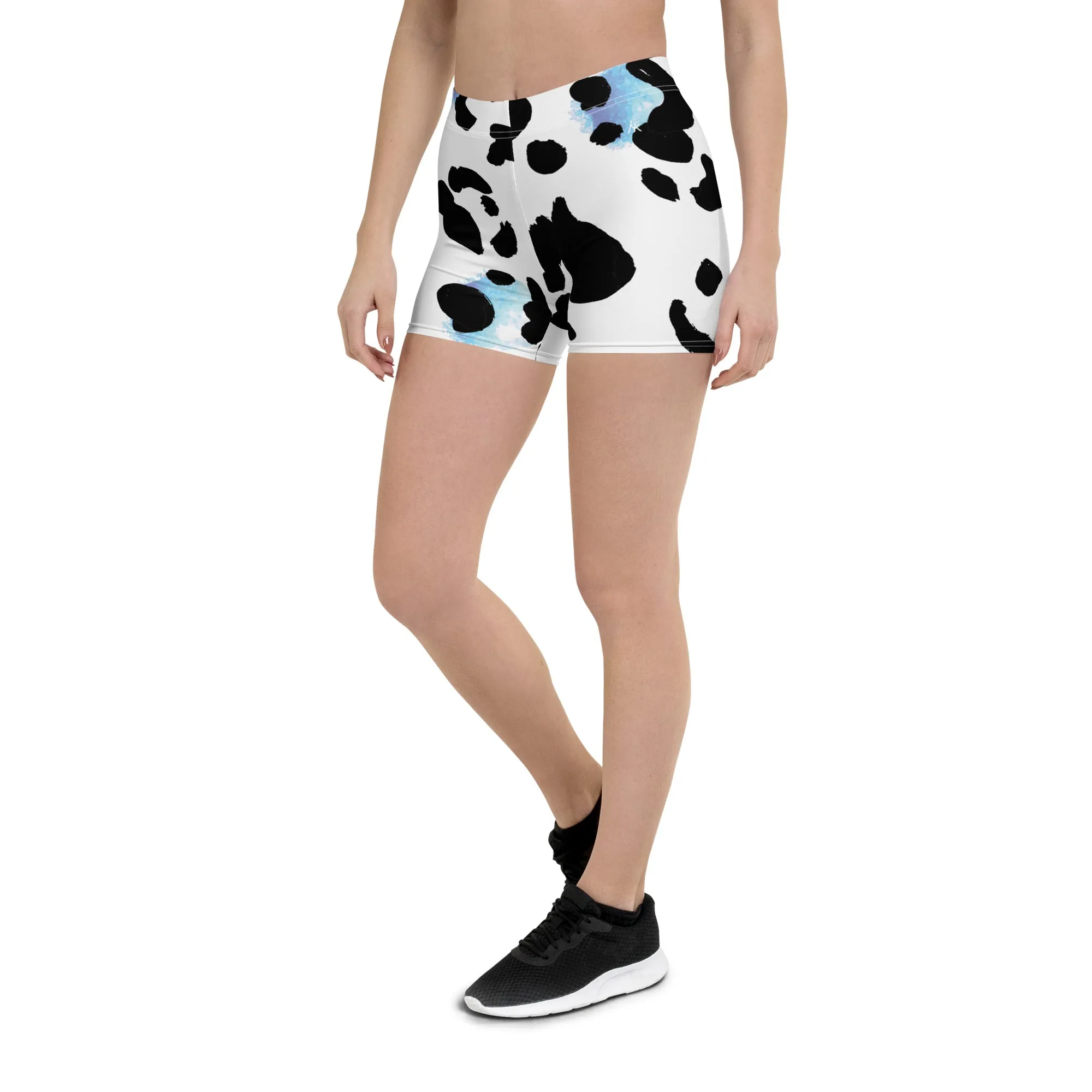 White lepo Gym Shorts