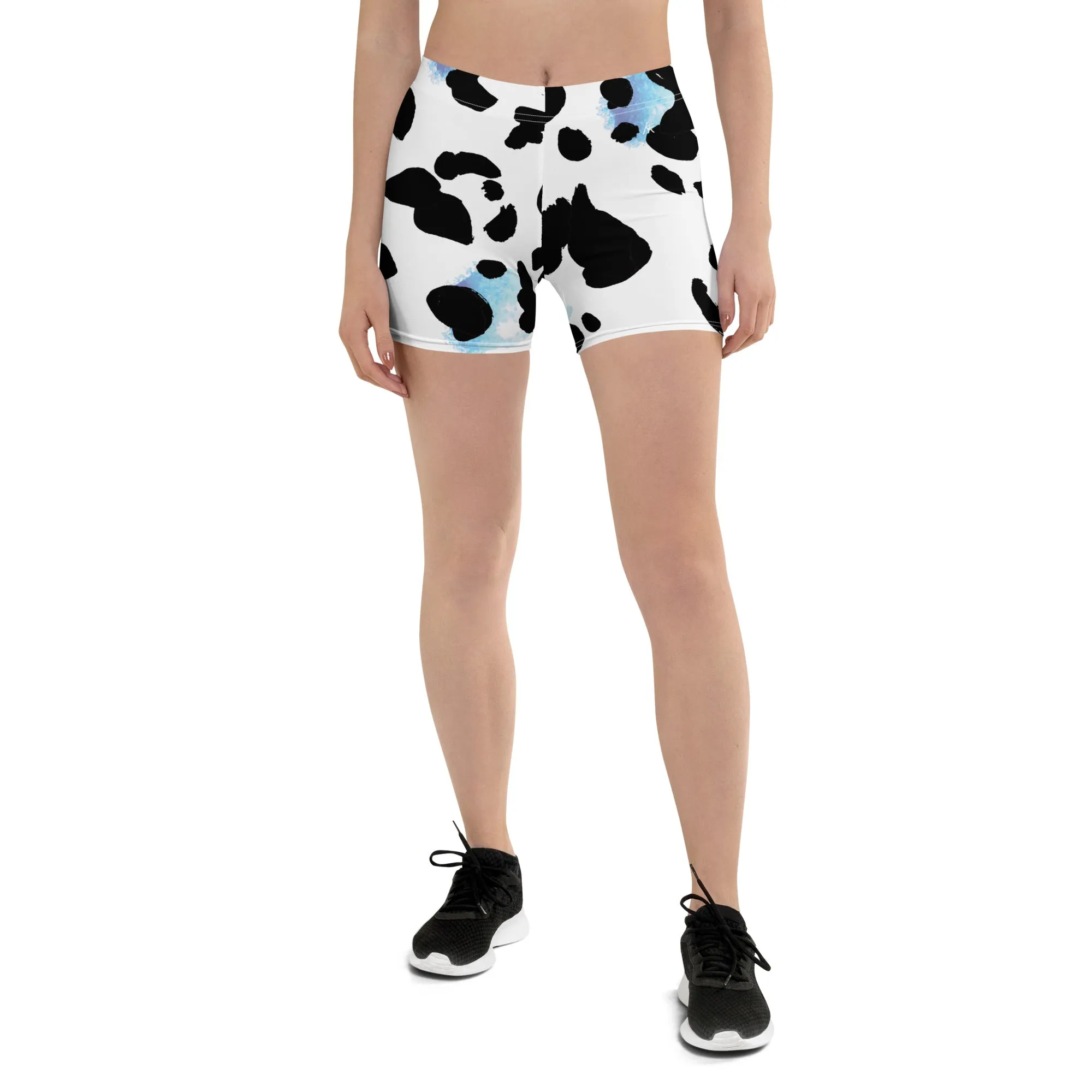 White lepo Gym Shorts