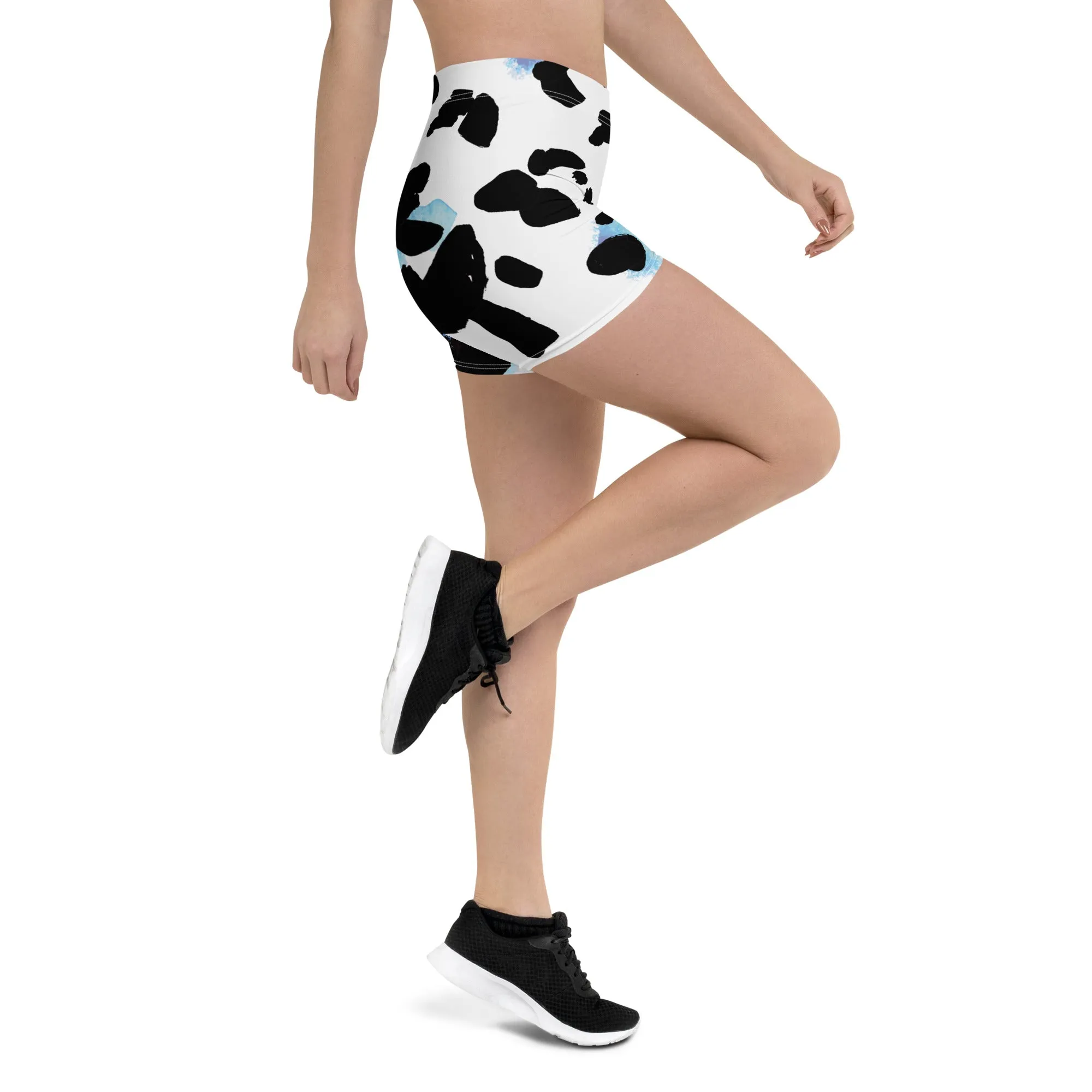 White lepo Gym Shorts