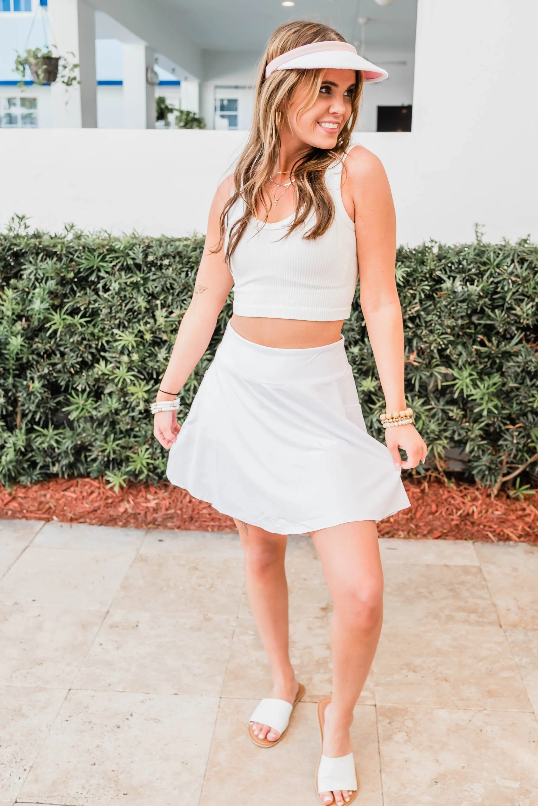 White Sports Skirt - Final Sale