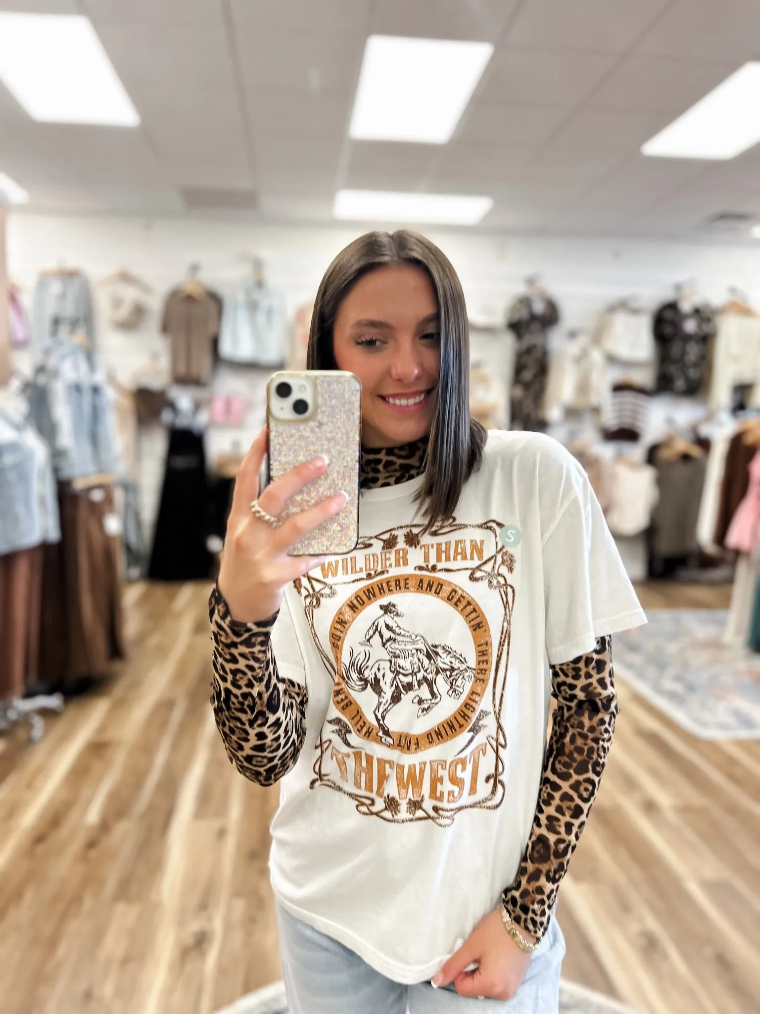 Wilder Than The West Mineral Ivory Tee