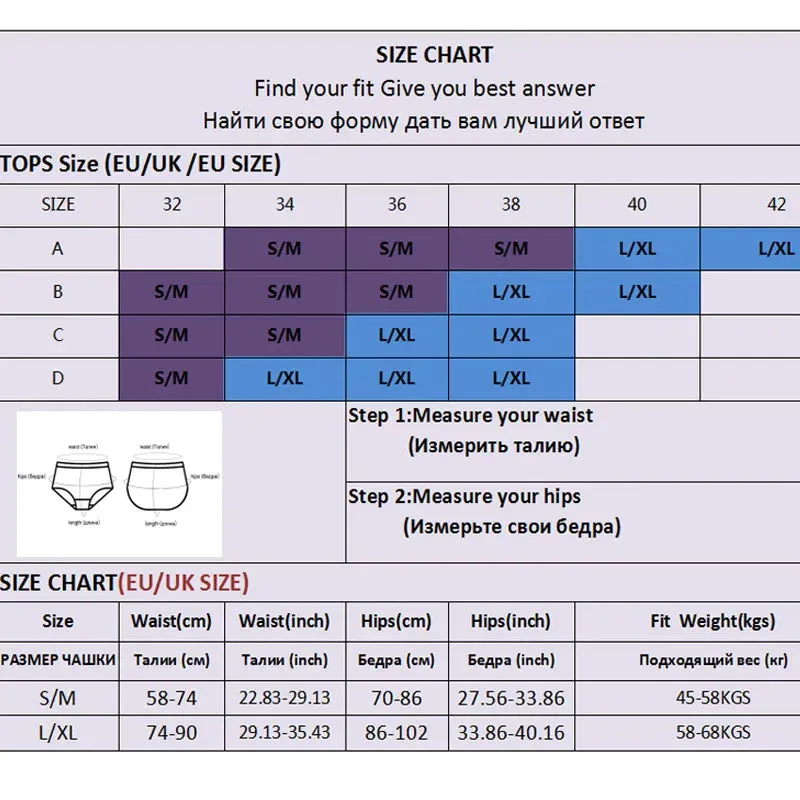 Women Bra Set Panties Sexy Push Up Bralette Sports Lingerie S-XL