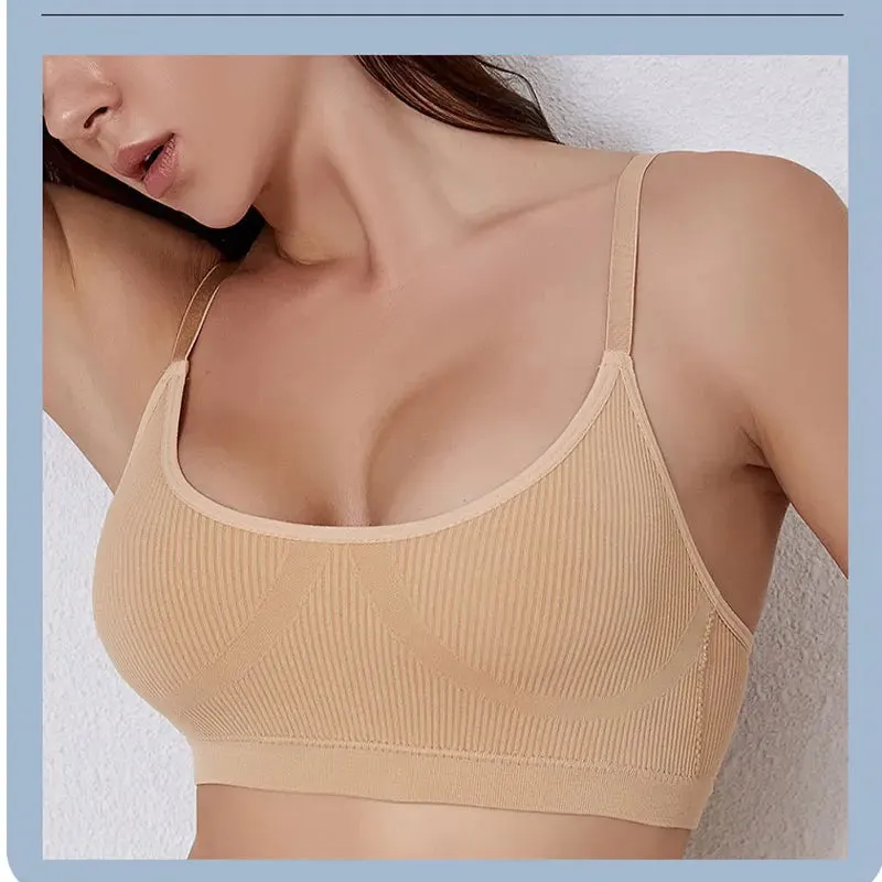 Women Bra Set Panties Sexy Push Up Bralette Sports Lingerie S-XL
