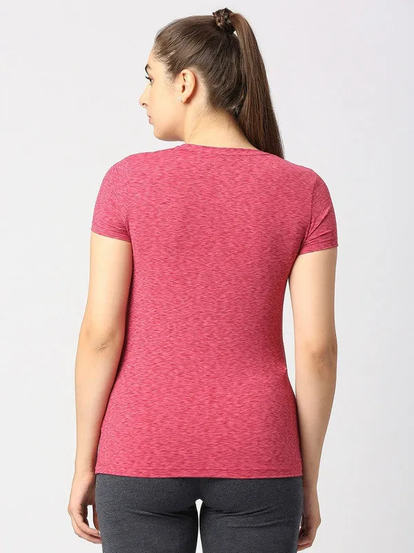 Women Wine Solid Top - 4W-Cruiser Tee-WN