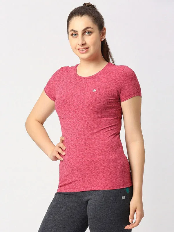 Women Wine Solid Top - 4W-Cruiser Tee-WN