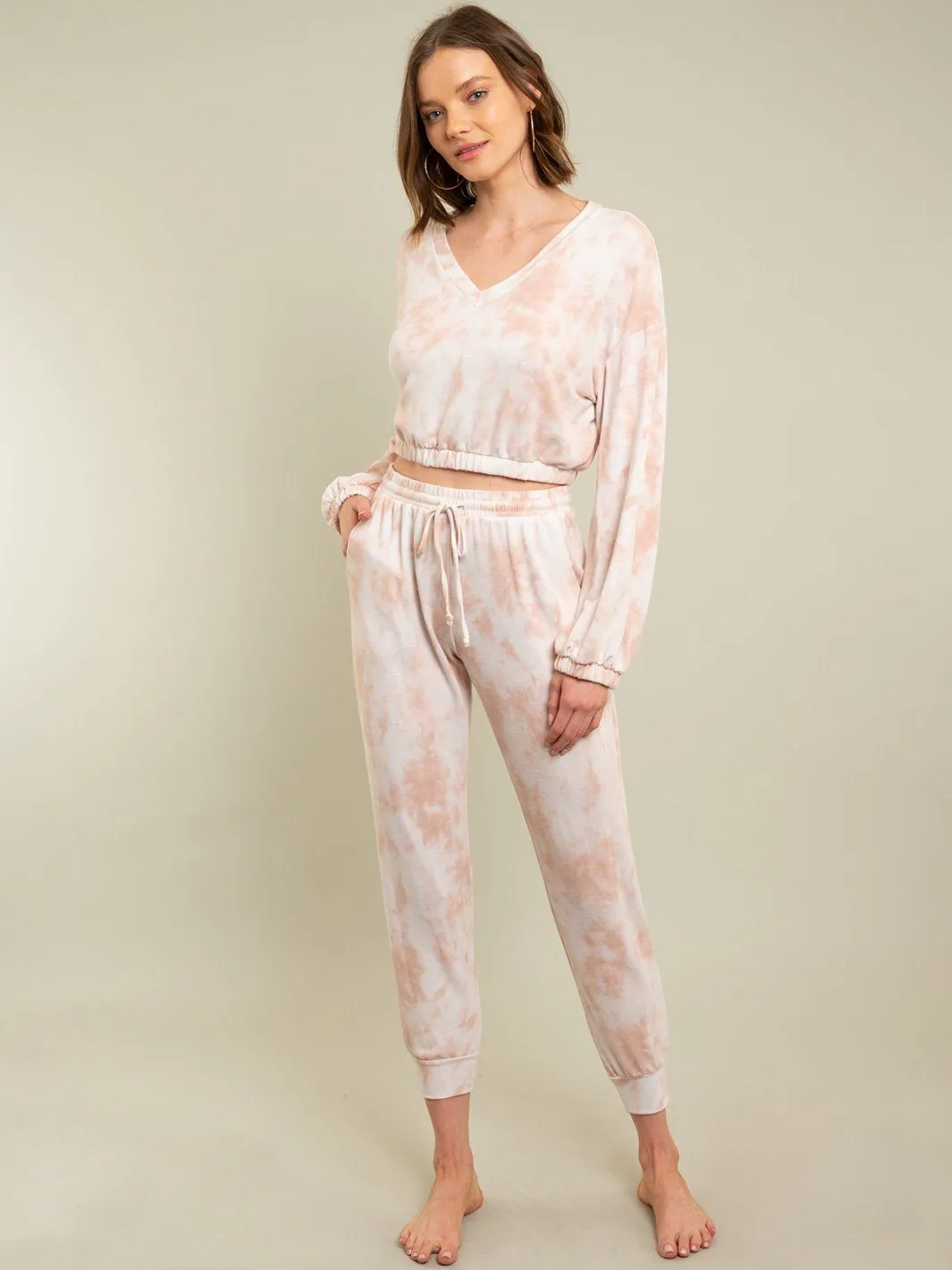WOMEN'S 2 PC. TIE DYE SET