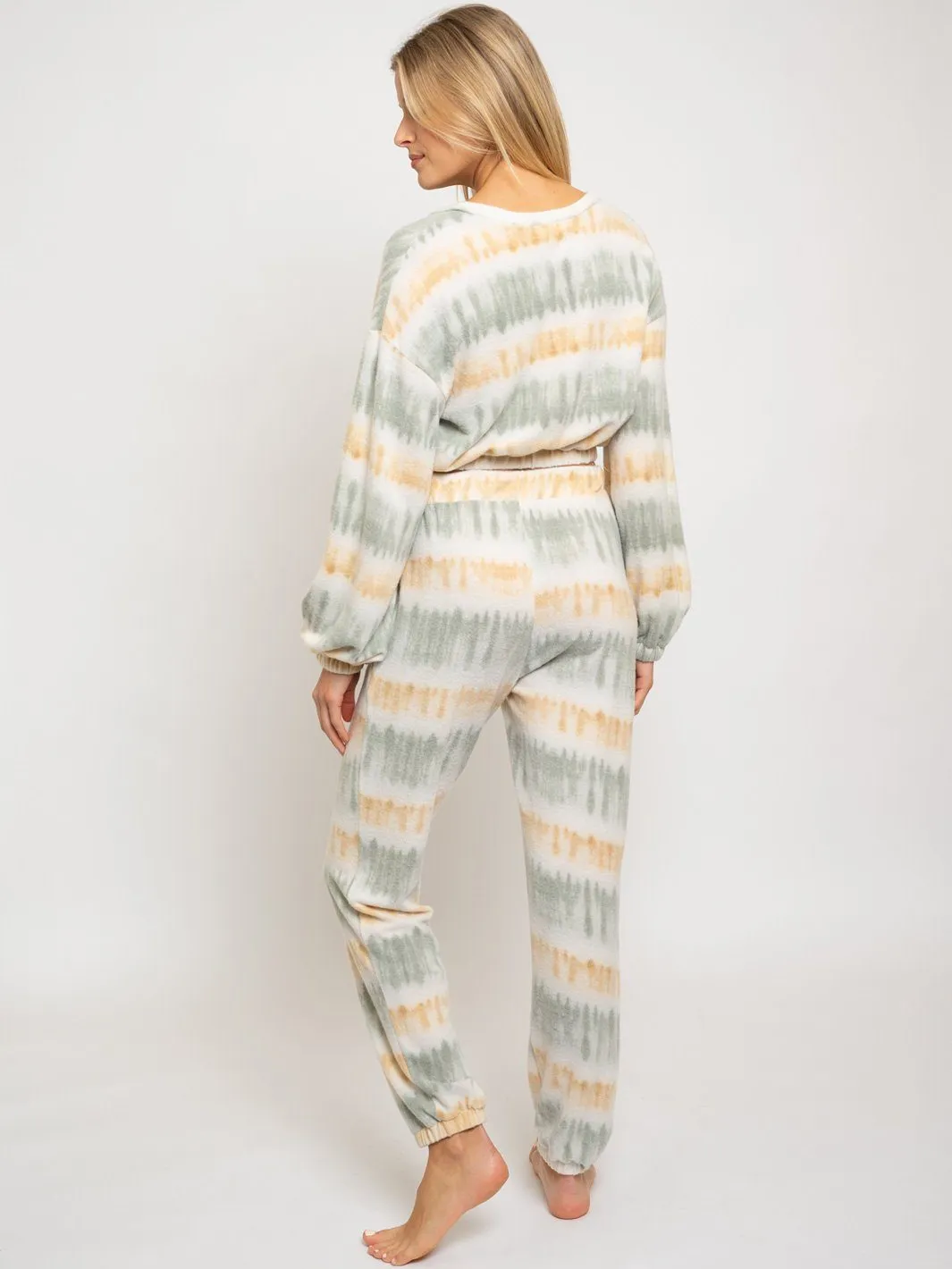 WOMEN'S 2PC. LOUNGE WEAR TIE DYE SET