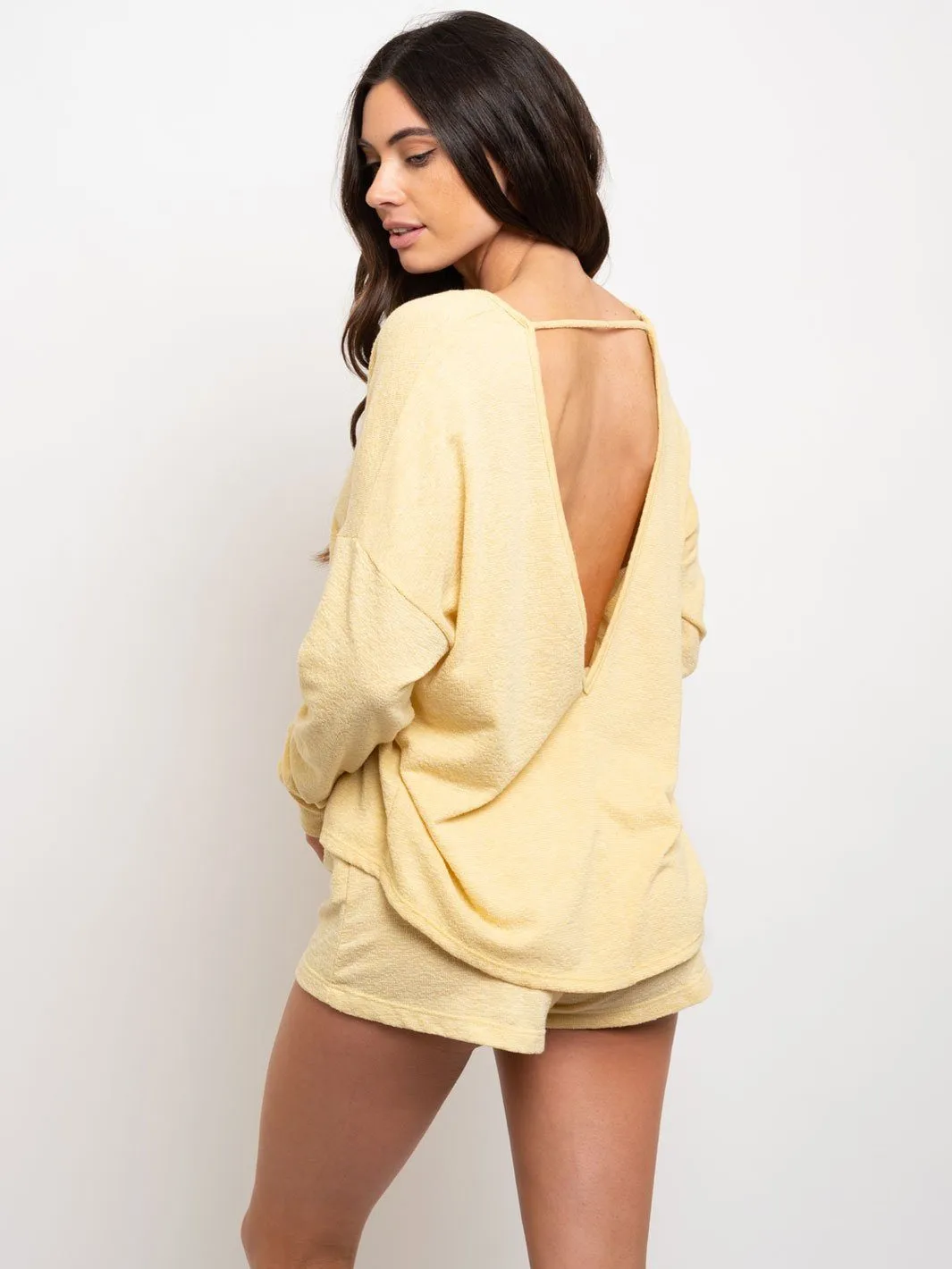 WOMEN'S 2PC. YELLOW SET