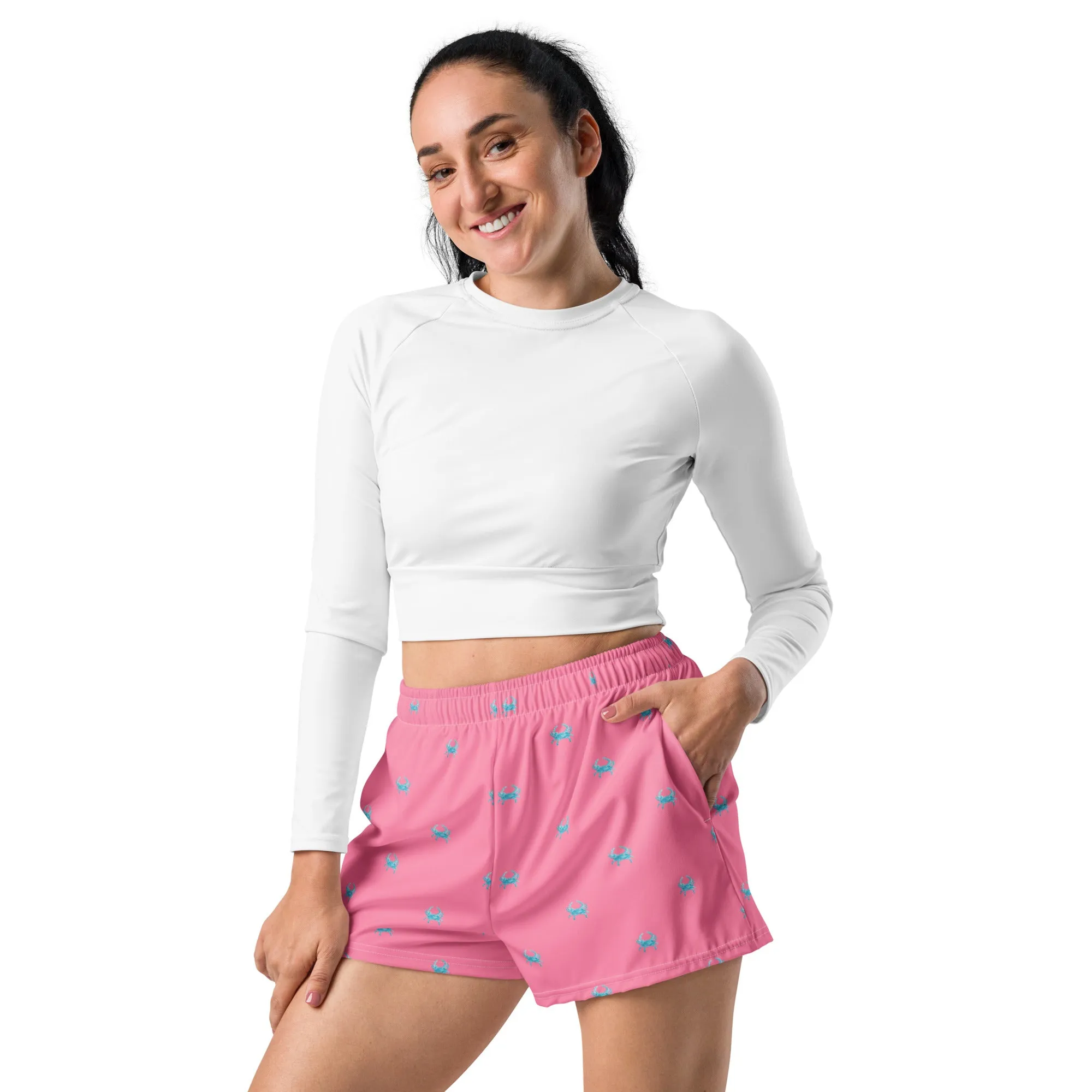 Women’s Coral Crab Athletic Shorts