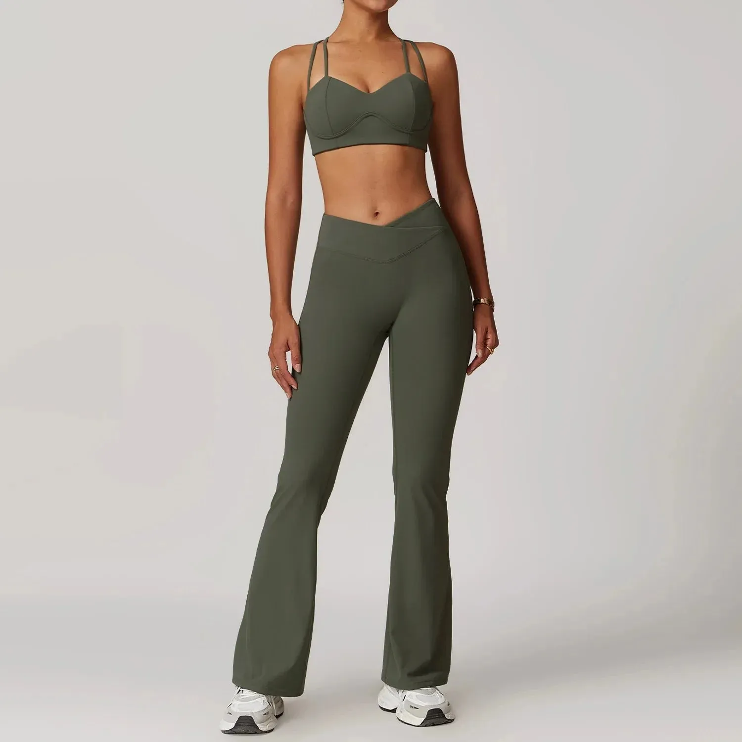 Women's Fitness Leggings Set