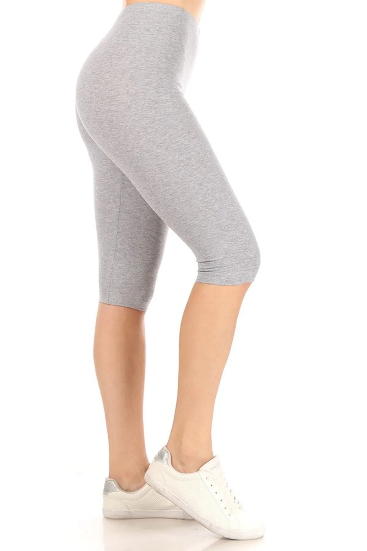 Women's Plus Size Casual Running Yoga Daily Workout Capri Bermuda Short
