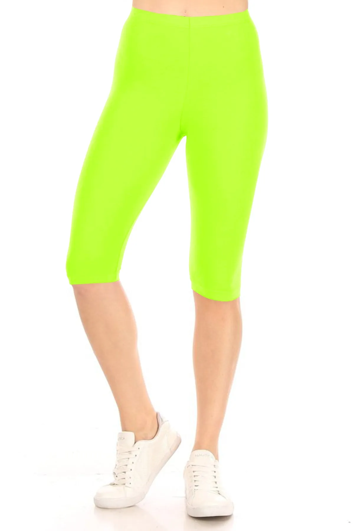 Women's Plus Size Casual Running Yoga Daily Workout Capri Bermuda Short
