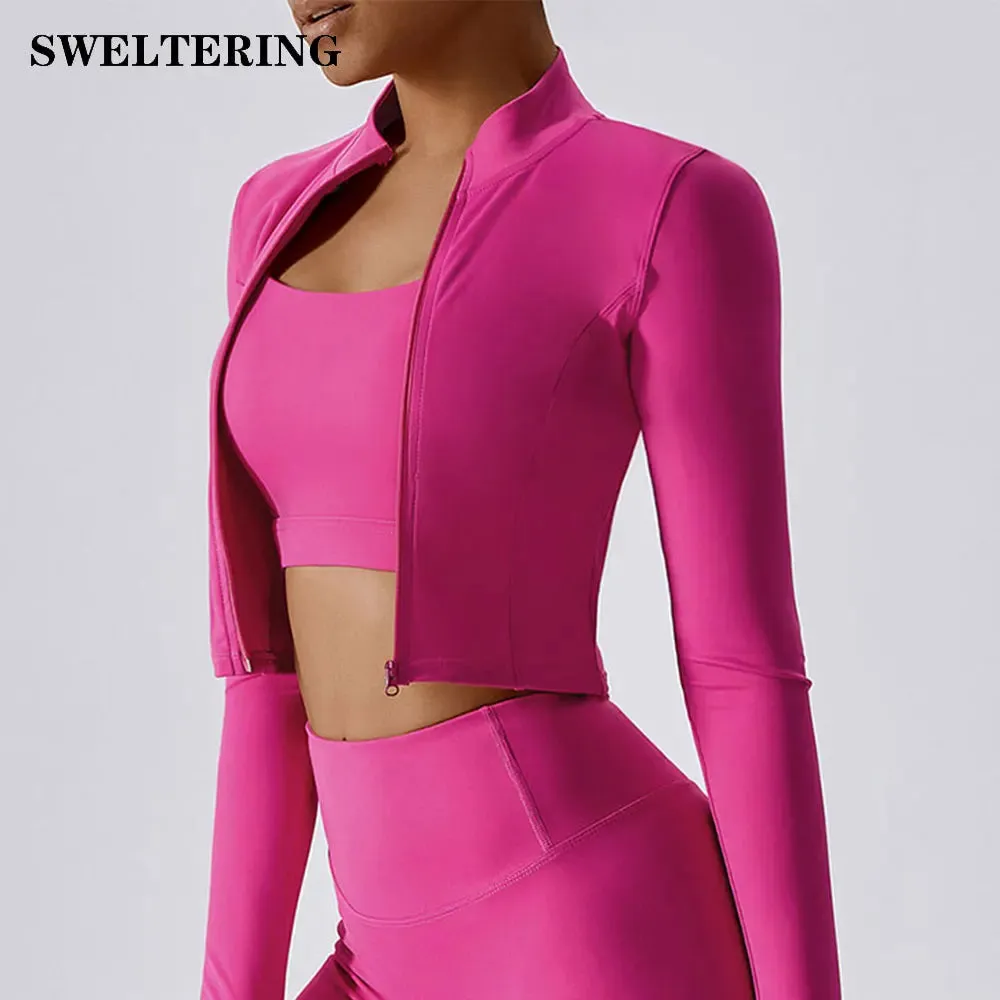 Women's Quick-Drying Zipper Sports Jacket