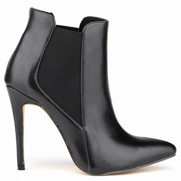 Women's Sexy Pointed Toe High Stiletto Platform Heels In 5 colors!