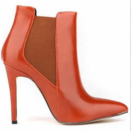 Women's Sexy Pointed Toe High Stiletto Platform Heels In 5 colors!