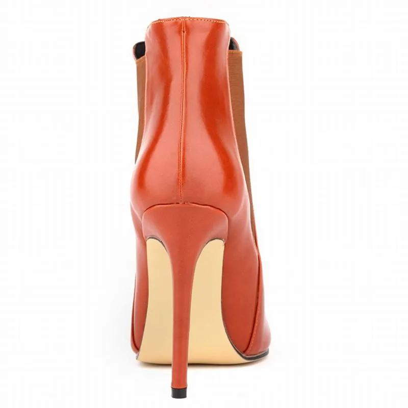 Women's Sexy Pointed Toe High Stiletto Platform Heels In 5 colors!