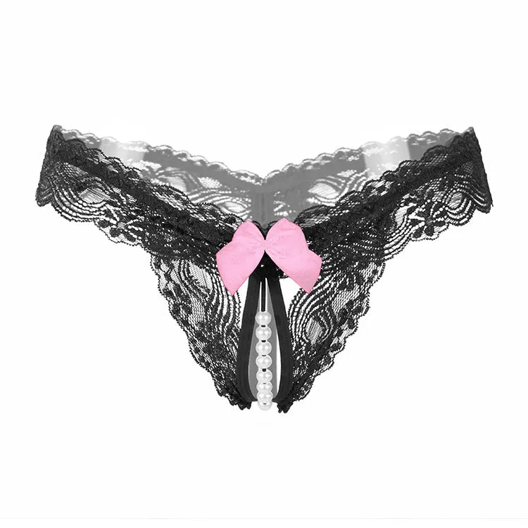 Women's Sexy Thong With Beads