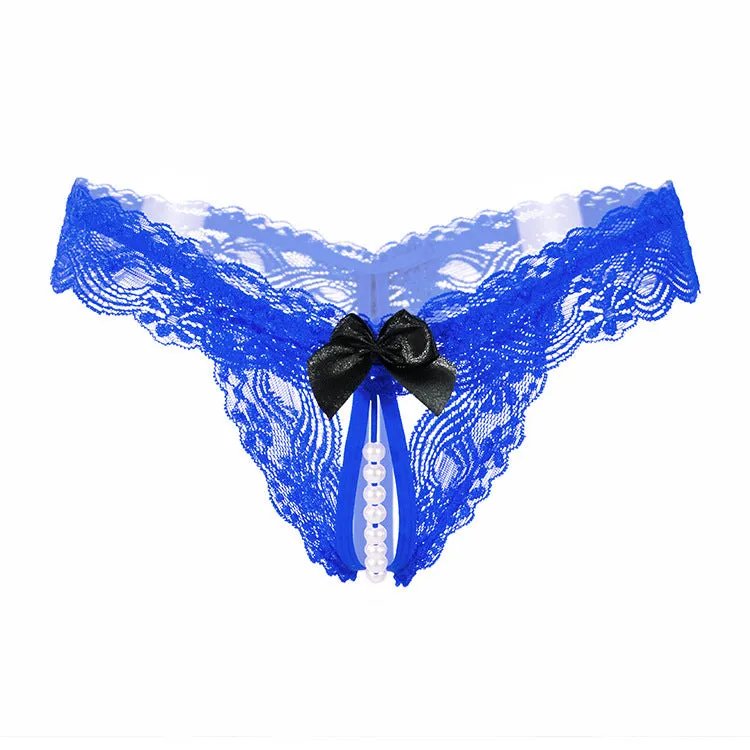 Women's Sexy Thong With Beads