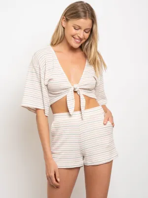 WOMEN'S STRIPES 2PC. SET