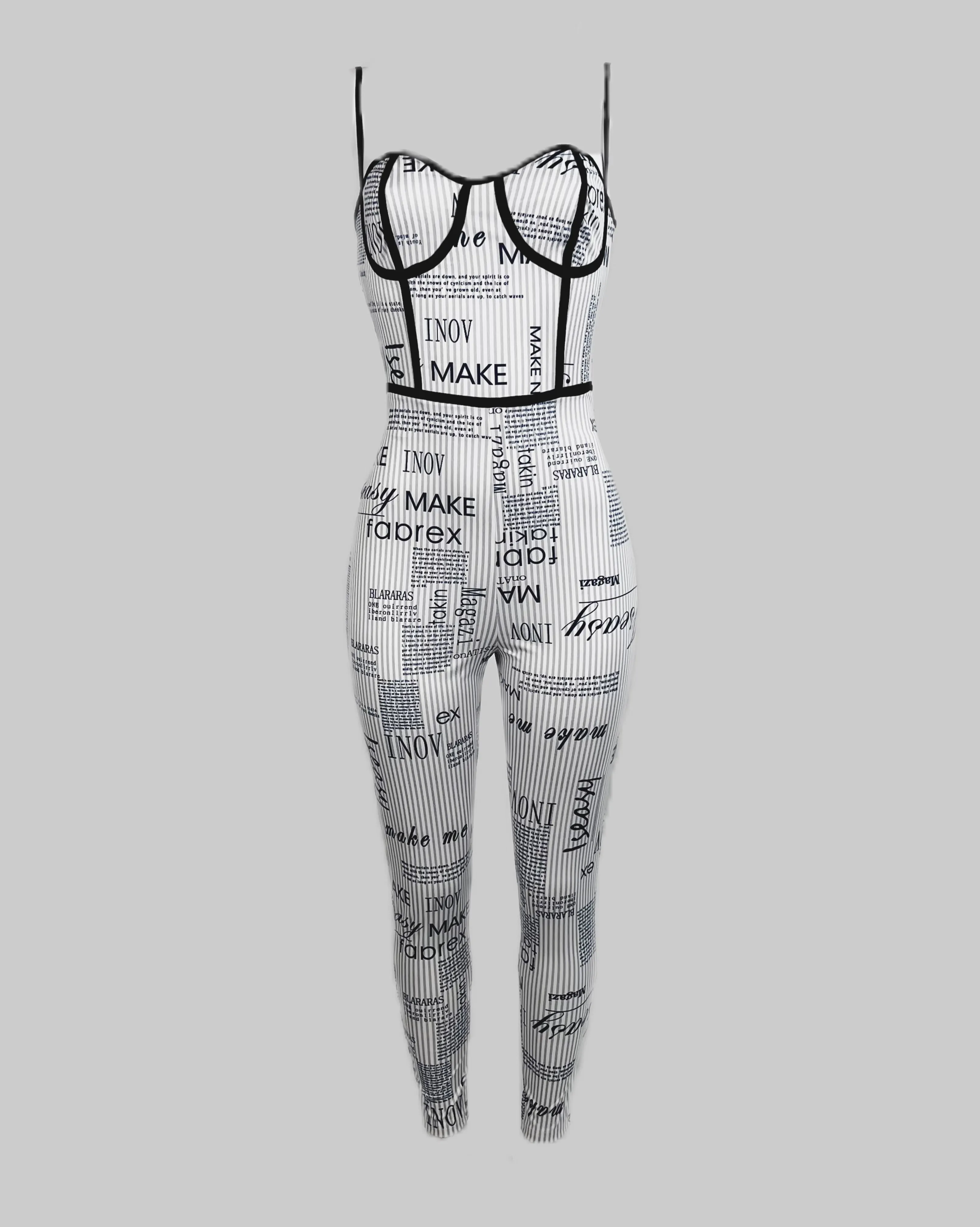 Writings On The Walls Jumpsuit