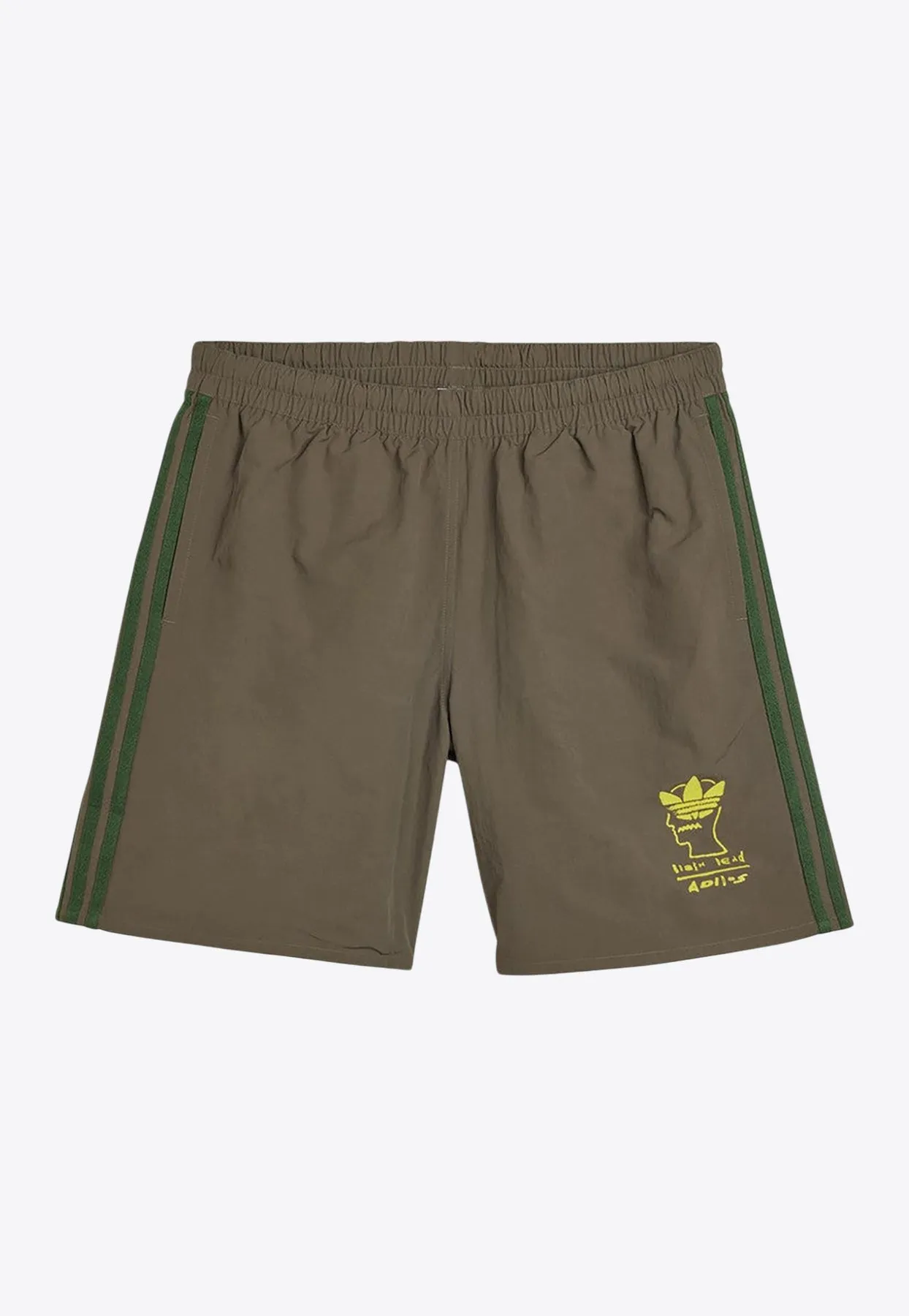 X Brain Dead Logo Track Shorts
