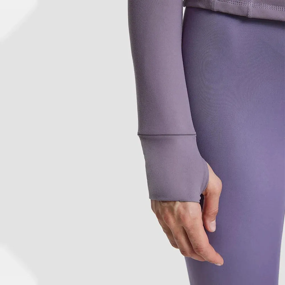 Yoga Jacket with Stand-Up Collar