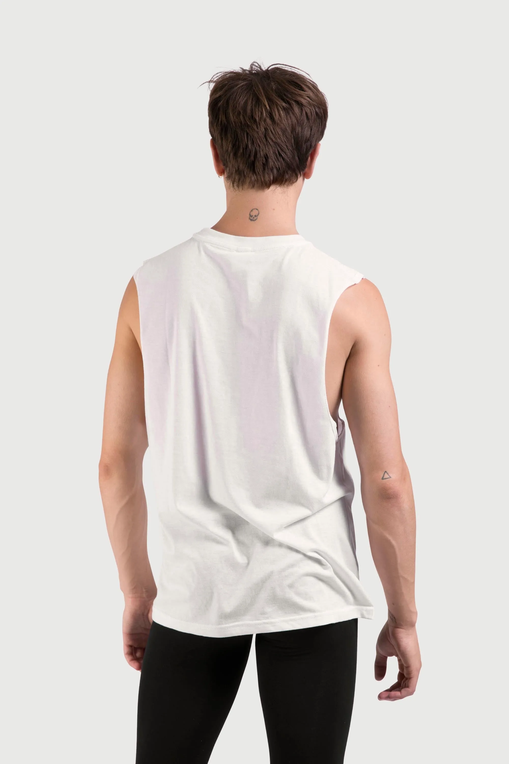 Z0403M - Bloch Harris Relaxed Drop Arm Mens Muscle Tank