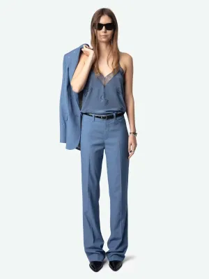 ZADIG&VOLTAIRE - Christy Silk Camisole - Officer