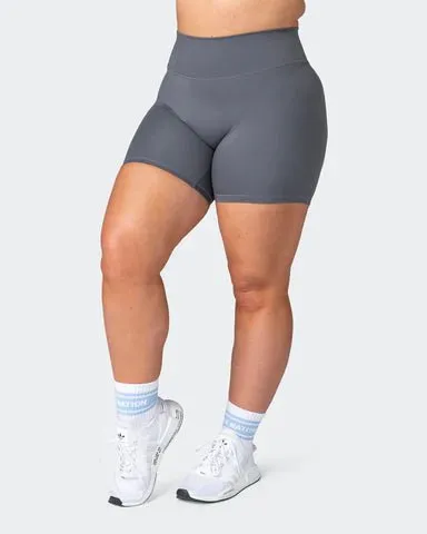 Zero Rise Everyday Bike Shorts - Carbon